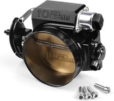 LS Throttle Body 102mm TBI 4 Bolt +TPS IAC For GM LS1 LS2 LS6 LS7 LSX Alum Black picture