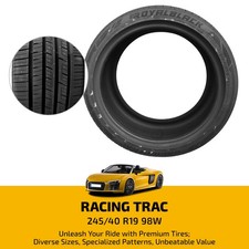 Set of 1 Racing Trac 245/40 ZR19 98W Ultra HP Premium All-Season Tire picture