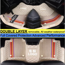 BenzC300 C350 DOUBLE LAYERED Car Floor Mat 2014/2015/2016/2017/2018/2019/2020/21 picture