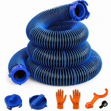 SheeChung 10 FT RV Sewer Hose, Hose for Camper, 10 FT, Blue picture