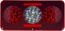 Command Electronics OEM 12V LED RV & Trailer Sealed Triple Tail Light – Su picture