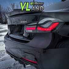 FULL LED Smoked Tail Lights For 2012-2018 BMW 3 Series Sedan M3 F30 F35 F80 GTS picture
