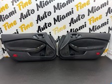 09-20 Nissan 370Z Nismo Right & Left Door Panel Assembly w/ Suede Insert Armrest picture