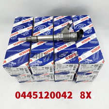 8PCS Bosch 0445120042 Fuel Injectors For 06-07 Chevy GMC Duramax LBZ Hummer 6.6L picture