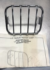 NOS Suzuki LT125 Quadrunner Optional Chrome Headlight Guard # 99950-70012 LT 125 picture