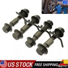 4PCS Four Wheels Cam Bolts Adjustable Camber Correction Alignment Set 12mm/0.47