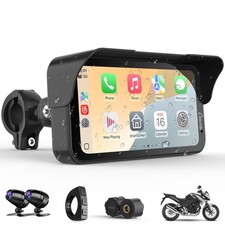 Carpuride W603D Moto TPMS 1080N DashCam Wireless CarPlay Screen WiredController picture