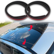 2pcs 9.84ft For Toyota Roof Molding Drip Weatherstrip Trim Seal Kits Gloss Black picture