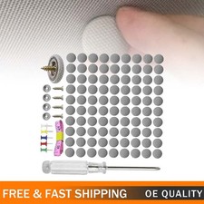 60pc Car Roof Liner Ceiling Kit Repair Buckle Sagging Headliner Pins Rivet Snap picture