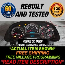 2002-2005 GMC Envoy Gauge Cluster picture