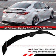 For 2025-26 Toyota Camry LE XLE SE XSE MCX Style Glossy Black Trunk Spoiler Wing picture