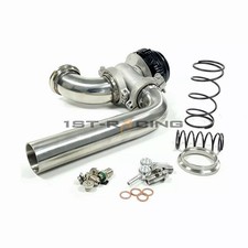 Performance 44mm VBand External Wastegate &90 Degree Inlet Elbow Outlet Pipe picture