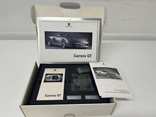 Porsche Carrera GT New Owner Welcome Box Gift VHS Engine Model Original W picture