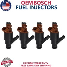 4x NEW OEM Bosch Fuel Injectors Fits 94-99 BMW 318i Z3 318ti 1.8L 1.9L l4 picture