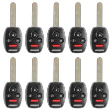 10x For 2006 2007 2008 2009 2010 2011 2012 2013 Honda Civic Remote Car Key Fob picture