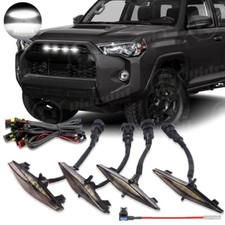 4PCS Raptor Style White Front Grille LED Lights For 2014-2021 Toyota 4Runner picture