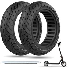 Upgrade to 10x2.125 Solid Scooter Tire - Anti-Puncture, Shock Resistant, 2PC Set picture