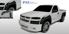 Black Paintable Extension Fender Flares 2004-2012 Chevrolet Colorado GMC Canyon picture