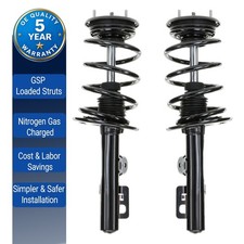 For 2009 Lincoln MKS Front Pair Suspension Struts Coil Spring Assembly Set picture