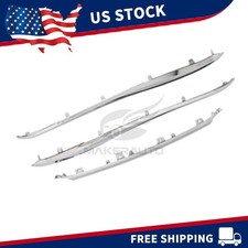 3PCS Grille Trim Set For Toyota Venza 2021-2024 5312348070 5312448080 5312148210 picture