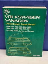 Volkswagen Vanagon Official Factory Repair Manual 1980-1991 picture