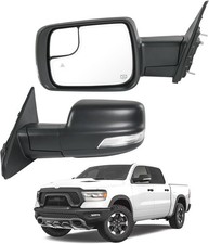 For Dodge Ram 1500 2019-2024 Left Driver Side Mirror Heated Signal Blind Spot picture