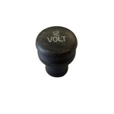 Volvo OEM Cigarette Lighter 12V 12 Volt Port Plug Cover Black 8685460 picture