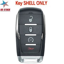 For 2020 2021 2022 2023 2024 Dodge Ram 1500 Car Key Fob Shell Remote Case Cover picture
