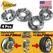 4 WHEEL SPACERS ADAPTERS 5x4.5 to 5x4.5 / 5x114.3 to 5x114.3 / 74mm hub 1