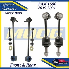 MOOG OEM Front & Rear Sway Bar Links For 2019-2021 RAM 1500 Lifetime Warranty picture