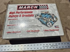 March Performance 1670 Serpentine Belt Drive Solution Kit For Small Block Ford picture