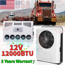12V Split Air Conditioner 12000 BTU AC Kit Fit for Cab Semi Truck Bus Caravan RV picture