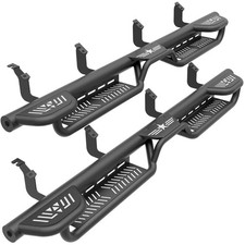 Running Boards, Heavy-Duty, 3-Raised Steps, For Toyota Tundra CrewMax Cab 22-26 picture