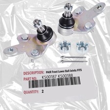 2PC Front Lower Ball Joint For Toyota Sienna Highlander Venza Lexus RX350 RX450 picture