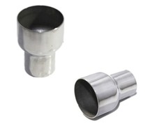2 Pieces COMBO Universal Piping Aluminum Exhaust Reducer 2