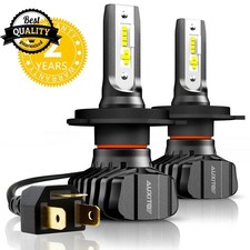 1/2SET H4 9003 LED Headlight Bulb Hi/Lo Beam Super Bright 6500K Canbus Ready picture