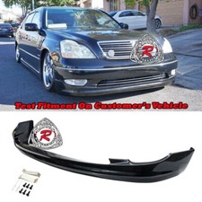 Fits 01-03 Lexus LS430 W-Style Front Lip (Polyurethane) picture