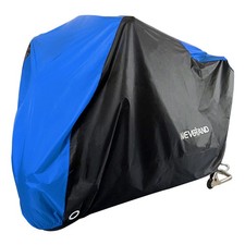 NEVERLAND L Bike Motorcycle Cover Waterproof Scooter Outdoor Rain Protecor Blue picture