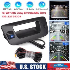 For Chevy Silverado/GMC Sierra 2007-2013 Rear View Backup Tailgate Handle Camera picture