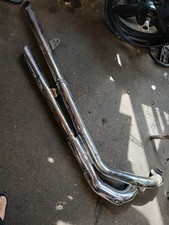 2007 YAMAHA V STAR 1100 XVS1100 EXHAUST PIPE AFTERMARKET MUFFLERS picture