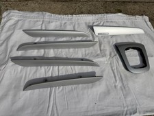 2015-2018 Audi A3 8V Silver Interior Panel Center Bracket Cover Trim Set 6 OEM picture