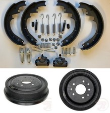 Brake Drum Shoe kit with cylinder Hdwr Chevrolet Full Size Car REAR 1959-1962 picture