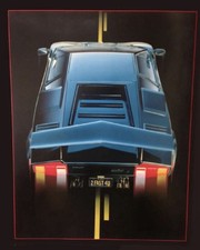 Lamborghini Countach “ 2 FAST 4 YOU”  Original 1981+2 Free Car PosterGREAT DEAL picture