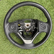 12-16 Honda CRV CR-V Steering Wheel w/ Controls BLACK LEATHER OEM picture