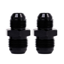 LokoCar 6AN to 8AN Male Flare Reducer Coupler Adapter Fitting Straight Pack of 2 picture