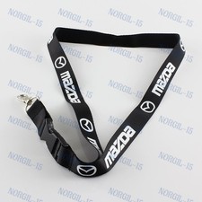 Lanyard Keychain Quick Release For MAZDA MAZDASPEED RX7 RX8 MIATA MX5 13B Black picture