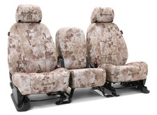 Tan Desert Camo Front Seat Covers Neosupreme Custom Fit 05-09 Toyota Tundra picture