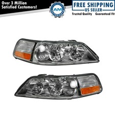 Headlight Assembly Pair LH RH 2pc for 2005-2011 Lincoln Town Car picture