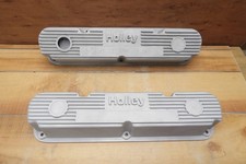Holley M/T Dodge Plymouth 318-340-360 SB Mopar Alum Valve Covers Mickey Thompson picture