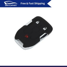 3 Buttons Keyless Entry Remote Fob Key Shell Cover fit for GMC Terrain 2018-2022 picture